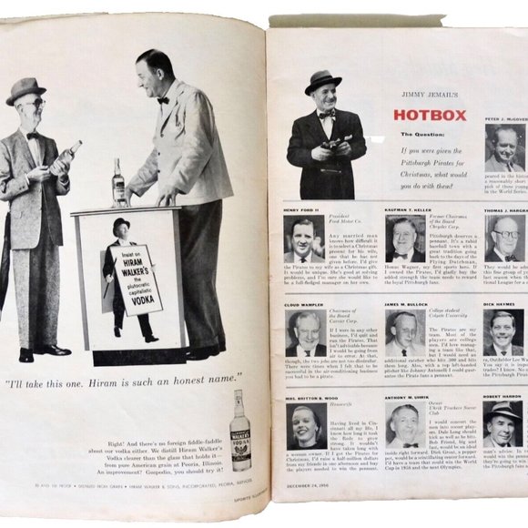 VINTAGE 12/24/1956~ SPORTS ILLUSTRATED MAGAZINE~CHRISTMAS BONUS ISSUE - Picture 6 of 9